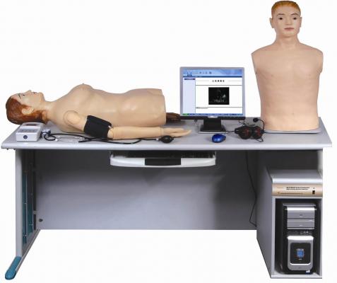 智能化心肺檢查、腹部檢查綜合訓練實驗系統JC5000/GF 學生機